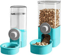 HUANGANG Clear Pet Feeders Bowl Dog Feeders Small Dogs Cats Drinking Bowl Large Capacity Cage Water Feeders Food Bowl