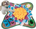 Yummy Sam Snuffle Mat for Small and Medium Dogs, 2 in 1 Portable Interactive Nose Smell Training Sniffing Pad with Puzzle Toys for Boredom Stimulating Slow Eating and Keep Busy (Grey)