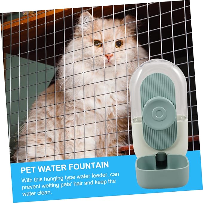 Cat Feeder Dispenser Puppy Feeder Dispenser Automatic Water Bowl Safe for Indoor Pets