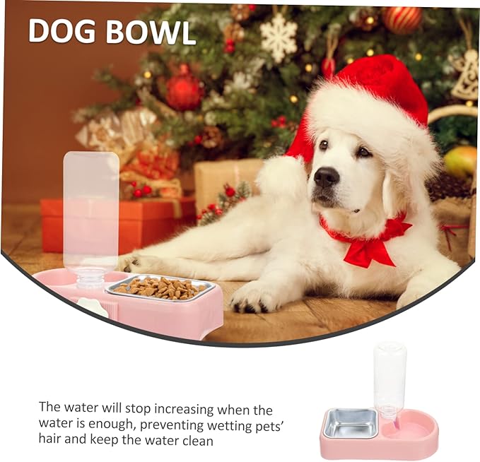 1set Detachable Hanging Cat Feeder and Dog Bowl Automatic Water Dispenser for Cats and Dogs Space-Saving Design Multi-Functional Pet Bowl
