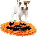 BESPORTBLE Orange Pumpkin Snuffle Mat for Dogs Large Dog Training Mat Pet Mental Stimulation Toy