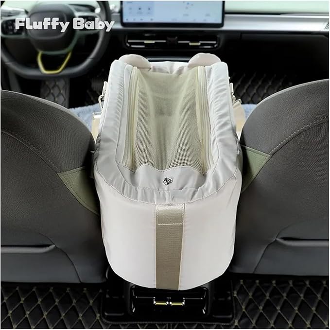 Dog Car Seat Dog Booster Car Seat Cat Carrier Bag Cat Bed for Small Dogs Cats Pet Car Seat with Pad and Straps for Dogs Cats