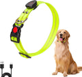 LED Pet Collars USB Rechargeable, Light Up Dog Collars Waterproof and Rechargeable, Flashing Glow in Dark Dog Collars, Adjustable Lighted Small Medium Large Dogs Collars for Night Walking.
