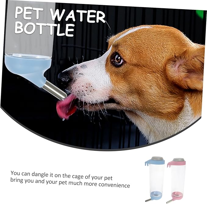 SUPVOX 2pcs Pet Water Fountain Dispenser Automatic Pet Feeding Tool Cat Supplies Easy to Clean