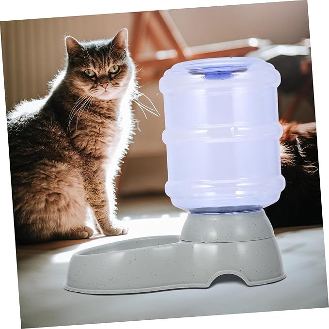 POPETPOP Automatic Cat Dog Water Dispenser Self-Filling Pet Watering Bowl Easy to Refill