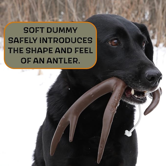 DogBone Shed Dog Training Dummy (Brown) | Dog Training Kit | Hunting Dog Accessories | Dog Training Tools | Dog Scent Training Kit | Scent Training for Dogs | Hunting Dog Toys