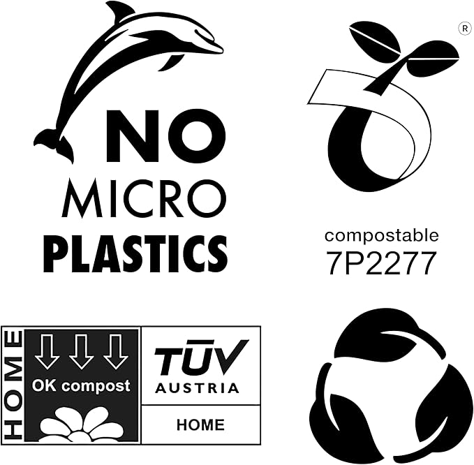 DOG & BUTTERFLY™ THE MOST BEAUTIFUL BAGS ON THE PLANET. 100% CERTIFIED COMPOSTABLE, 270Q. Easy-Open, No Plastic, Leak-Proof, Tear-Proof