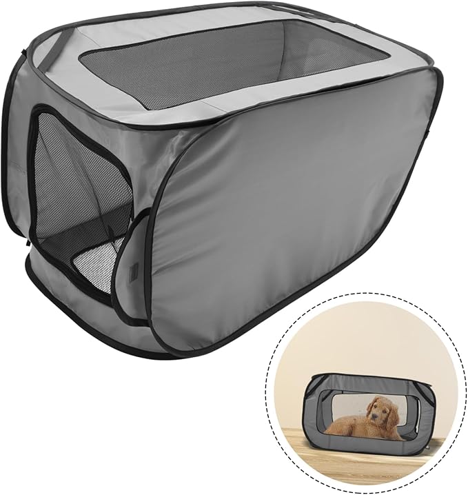 Luxshiny Portable Foldable Dog Car Seat Kennel for Pets Tear Resistant Pet Travel Bed with Four Season Use Comfortable Non Slip Car Seat Nest for Dogs and Cats Easy to Clean