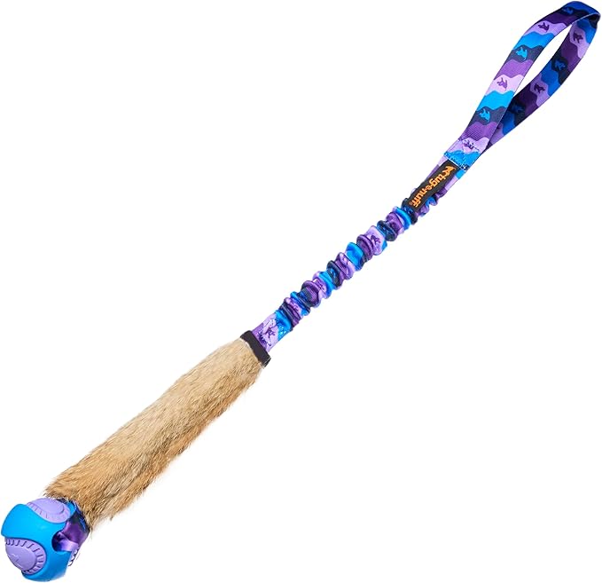 Tug-E-Nuff Wondabunny Powerball Bungee (Purple Pattern)