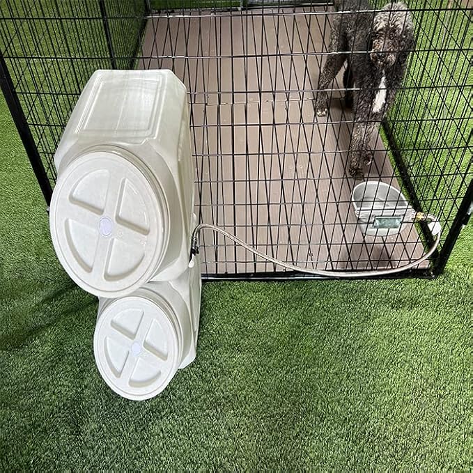 K9 Kennels High Capacity Vault Dog Feeder & Watering System