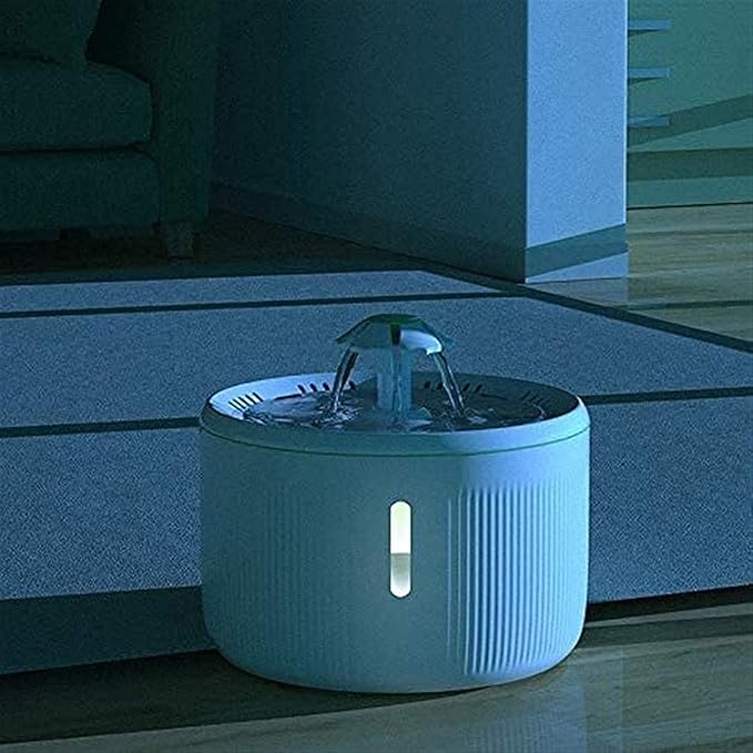Liusj JUnst Cat Water Dispenser Automatic Water Feeding pet Dog Water Dispenser cat Drinking Water Mobile Water Feeder,for Dogs Cats Small Animals