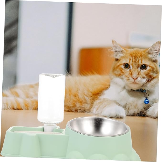 BESPORTBLE Pet Bowl Stand Auto Dog Water Food Bowl Dispenser for Easy Pet Feeding