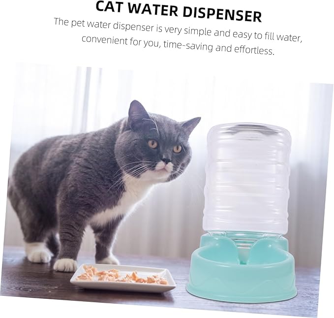 HANABASS Automatic Pet Feeder Water Bowl Cat Dog Dispenser Feeder Dish Removable Dispenser