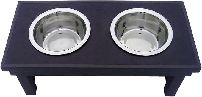 New Age Pet Habitat 'n Home Raised Double Diner, Large