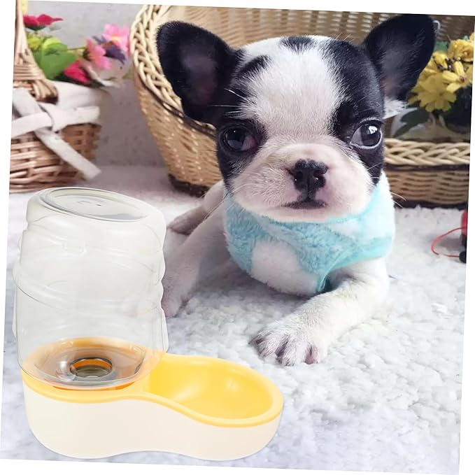 Totority 1pc Automatic Pet Water Feeder Lightweight Dog Water Bowl Capacity for Cats and Dogs Non- Design for Steady Use