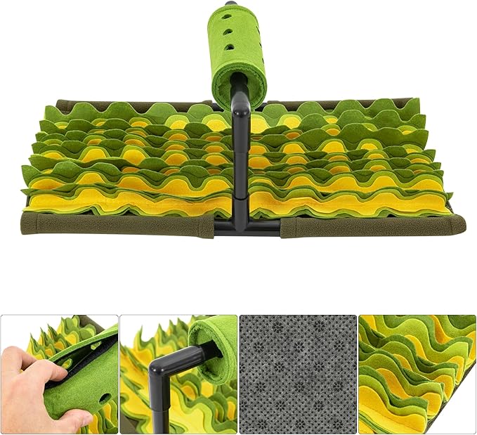 Dog Feeding Mat, Snuffle Mat, Pet Snuffle Mat for Dogs, for Relieving Tension and Anxiety, 22.8 * 13 * 9in, Encourage Natural Foraging