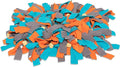 Messy Mutts Round 15” Forage Mat with No-Slip Suction Cups | Snuffle Mat Puzzle for Dogs | Stimulating Sniffing Interactive Puzzle for Dogs