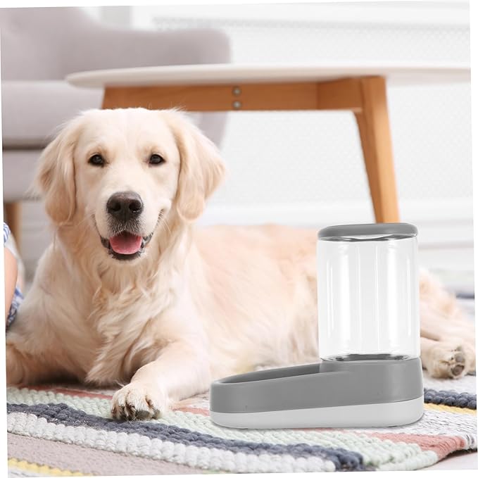 BESPORTBLE Pet Feeder and Water Dispenser for Dogs and Cats Portion Capacity Automatic Food and Water Station Food-Grade Materials for Indoor Use