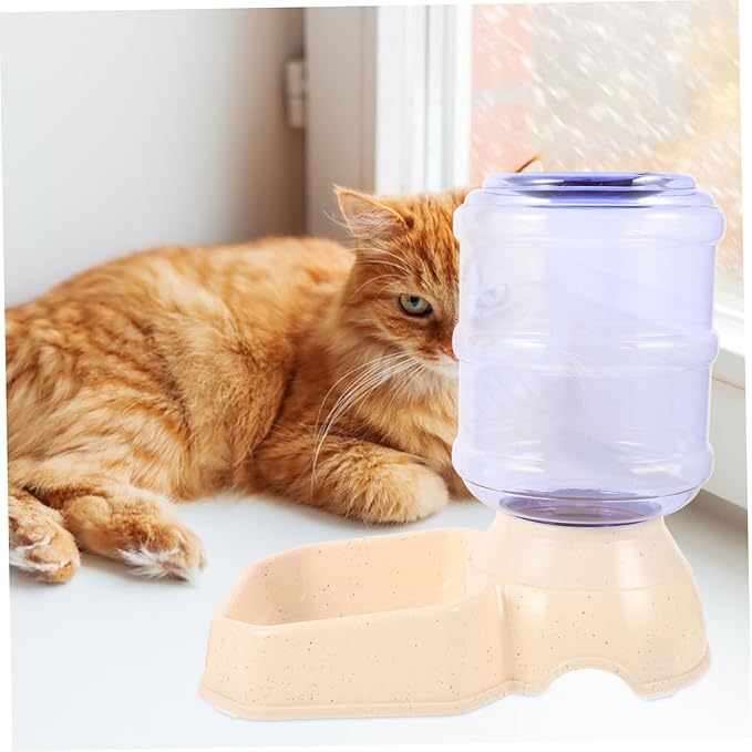 Indoor Outdoor Pet Water Dispenser Dog Cat Water Bowl Automatic Feeding System