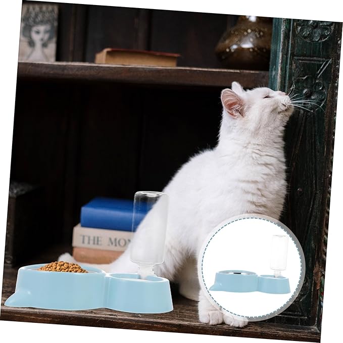 POPETPOP 1pc Automatic Water Dispenser Pet Bowl Feeder for Dogs and Non-Skid Base for Feeding and Hydration