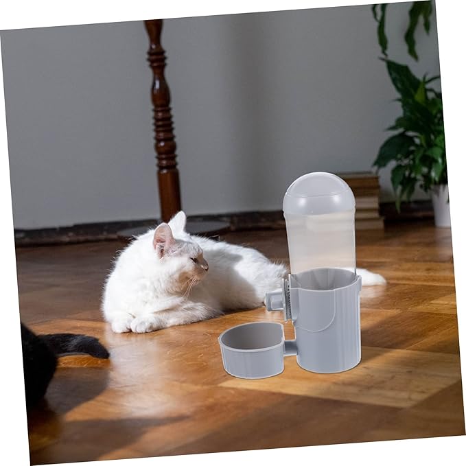 Automatic Dog Water Dispenser Capacity Pet Feeder Easy to Use Cat Water Bowl Leak-Resistant and Cats for Home and Pet Cages