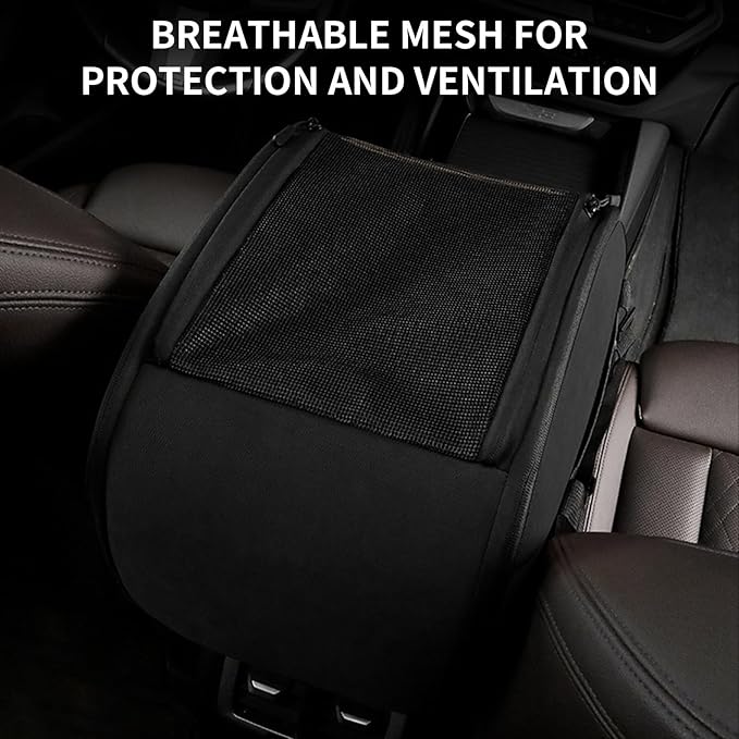 Puppy Car Booster Seat - Small DogsPet Seat, Puppy Car Seats - Pet Booster Seats, Soft Washable Travel Accessories | Secure Bed Safety Harness,