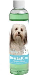 Healthy Breeds Dog Dental Care Water Additive for Havanese - Helps Freshen Breath, Reduce Plaque & Control Tartar - Mint Flavor - 8 oz