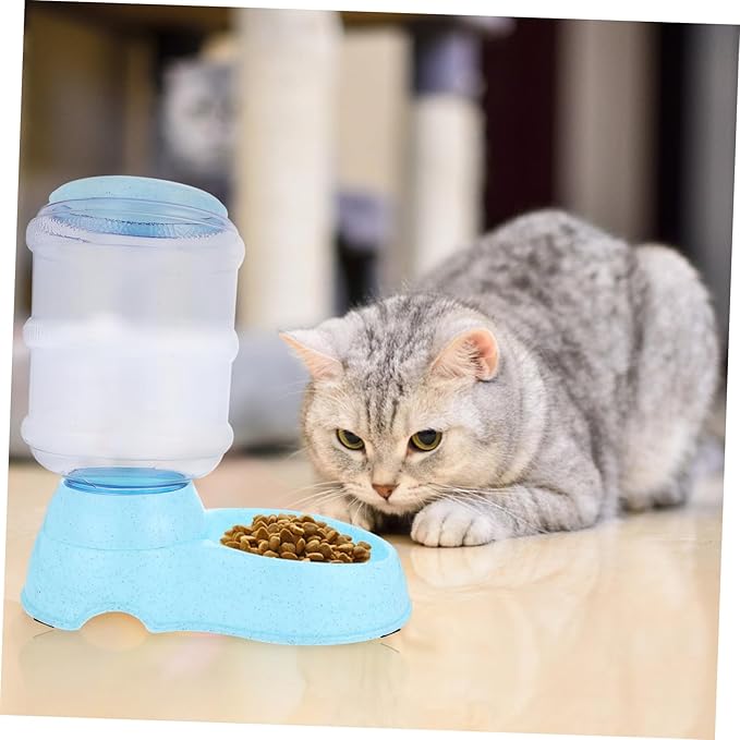 Beaupretty Automatic Pet Food Dispenser Compact and Elegant Feeder for Cats and Dogs Easy to Use Pet Supply