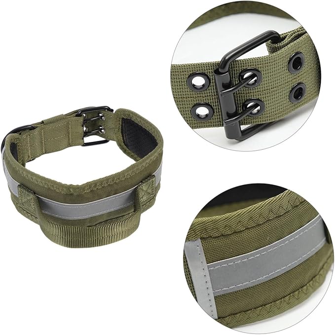 Reflective Heavy Duty Adjustable Pet Accessory for and Outdoor Use