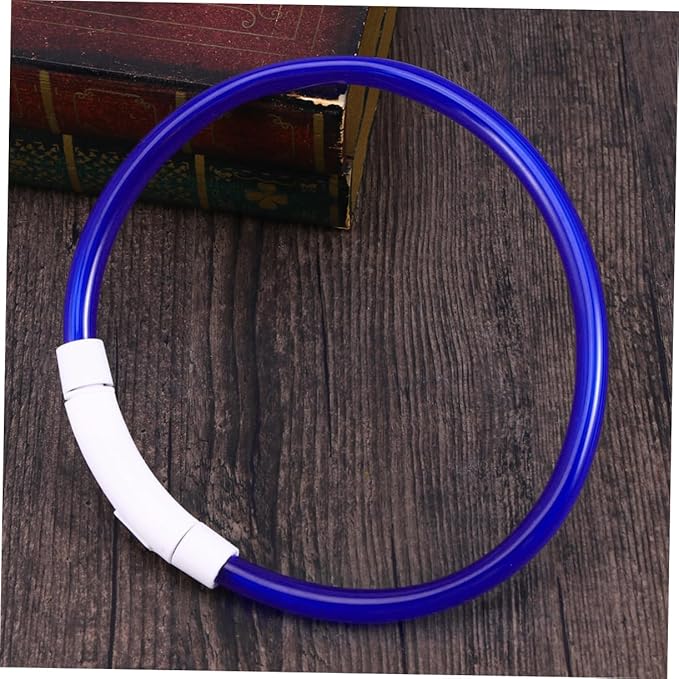 Led Dog Collar USB Rechargeable Glowing Pet Collar for Night Safety Pet Light Harness