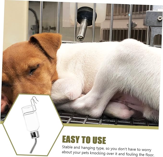 BESPORTBLE Automatic Pet Water Dispenser Leak-Resistant Hanging Water Bottle for Dogs Pet Supplies