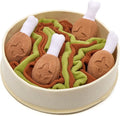 Dog Enrichment Toys Interactive Dog Treat Puzzle, Squeaky Dog Toys, Machine Washable Puzzle Hide Treats for Slow Feeder, Made of Recycled Materials, All Breed Sizes