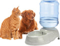 Automatic 11L Dog Water Dispenser,Pet Gravity Water Dispenser,Automatic Gravity Dog Water Bowl Dispenser,Large Size Dog Drinking Fountain for Small Medium Large Dogs Cats