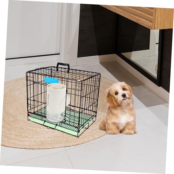 Toyvian Automatic Pet Water Feeder Hanging Water Dispenser for Dogs and Cats Odorless Material Easy Cleaning Keeps Pets Dry for Pets