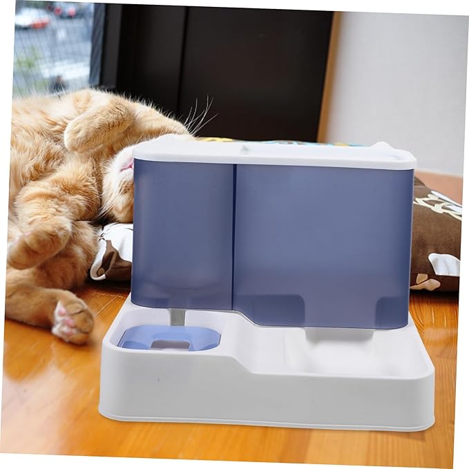Automatic Pet Feeder Water Bowl Auto Water Dispenser for Small Dogs Cats Pet Bowl Feeder