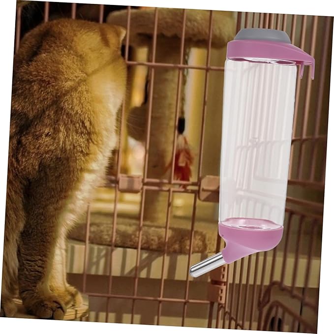 DECHOUS 2Pcs Automatic PET Water Dispenser for Dogs and Cats Hanging Water Feeder Interactive Ball Design PET Supplies for Indoor Use