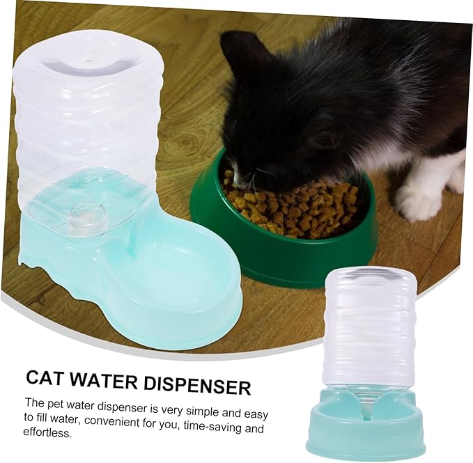 Cat Feeder Bowl Dispenser Automatic Dog Water Feeder Compact Lightweight Pet Accessory Cat Water Fountain