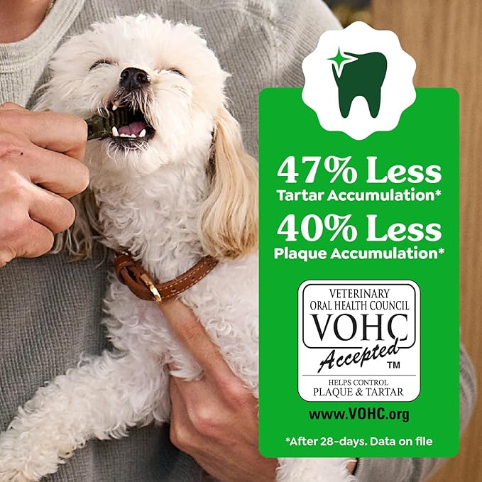 Greenies Veterinarian-Recommended Natural Dental Dog Treats Teenie Size, Original Flavor, 3 oz. Pack, 11 Count