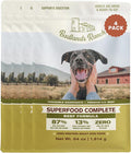 BADLANDS RANCH by Katherine Heigl – Superfood Complete Air-Dried Beef Dog Food – High Protein with Superfoods for Daily Wellness & Consistent Nutrition – 64 oz (Pack of 4)