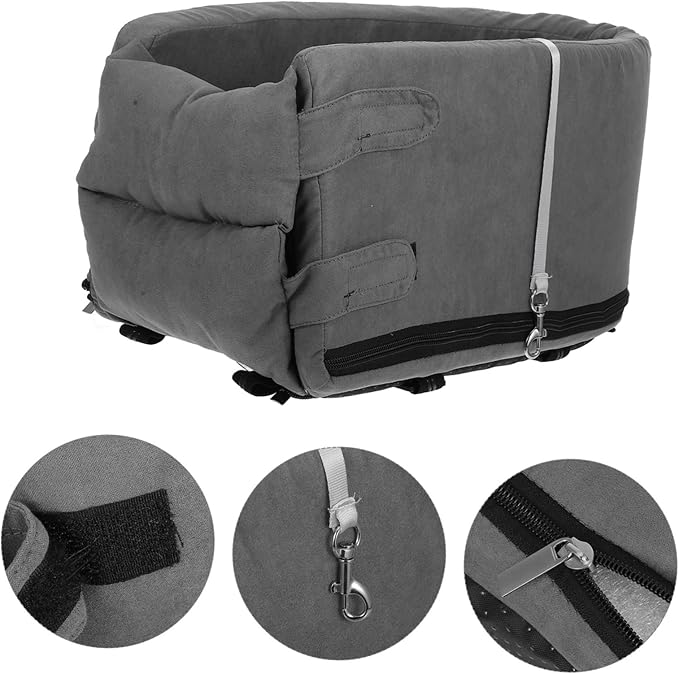 BESPORTBLE Car Dog Cushion Seat Non- Pet Car Bed for Dogs and Cats Easy to and Portable Travel Cushion for Pets for Trips