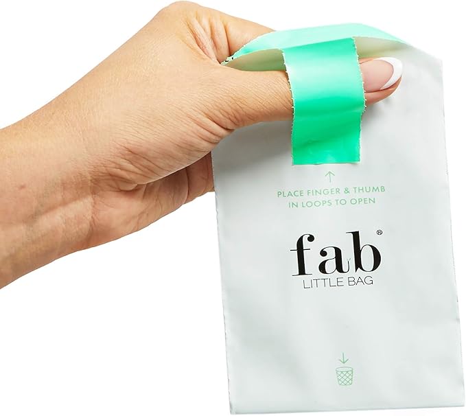 Fab Little Bag Starter Plus Pack - 20 Sanitary Disposal Bags Plus Recyclable Refill Pack for Out and About (20 Pack)