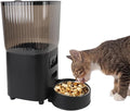 Automatic Cat Feeder, 5L Smart Pet Feeder Cat Dry Food Dispenser, Voice Interactive Dog Feeder with App Remote Video, Timed Feeding for Small Medium Dog Pets Puppy Kitten (Single