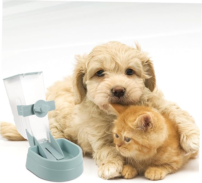 2L Automatic Dog Feeder Hanging PET Food Bowl in Feed System for Cage for Puppies and Small Animals