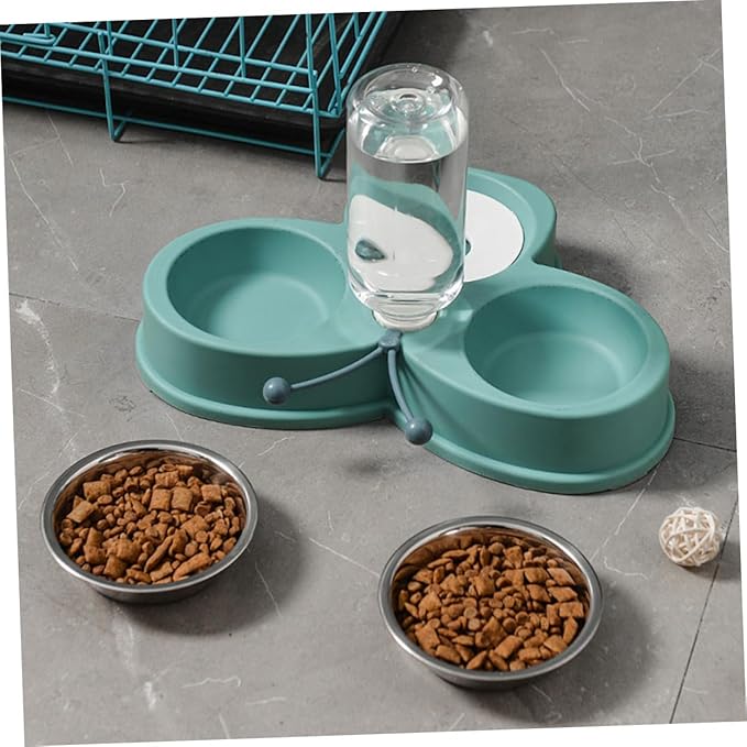 Convenient Water Feeder Automatic Dog Feeder Pet Waterer for Cats Dogs Sturdy Construction Detachable Bowl