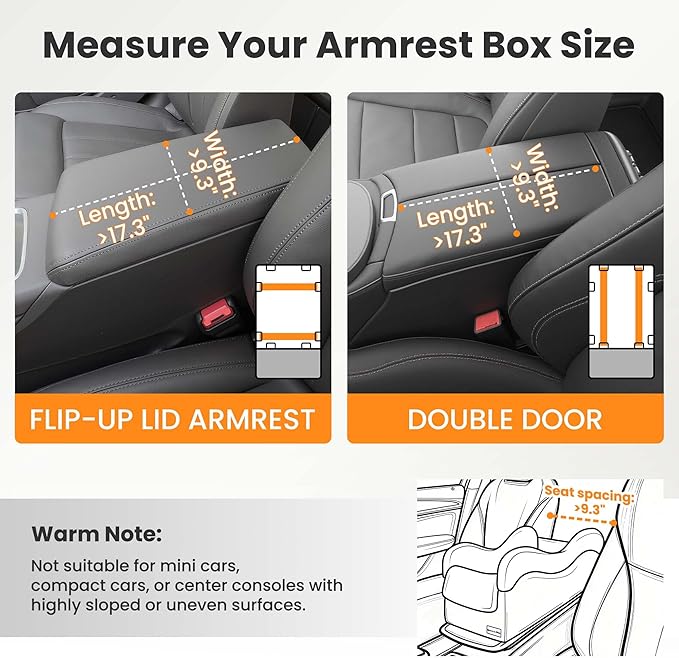 Portable Small Dog Seat for Car, Luxury Center Console Dog Car Seat Booster with Safety Tethers, Anti-Collapse Pet Travel Carseat for SUV, Truck (Light Grey/White)