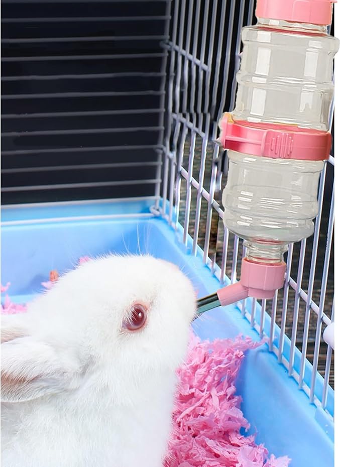 Pet Drinking Fountains Dog Water Dispenser Dog Kettle Bottle Pet Cage Water Feeder with Automatically Feeding Water