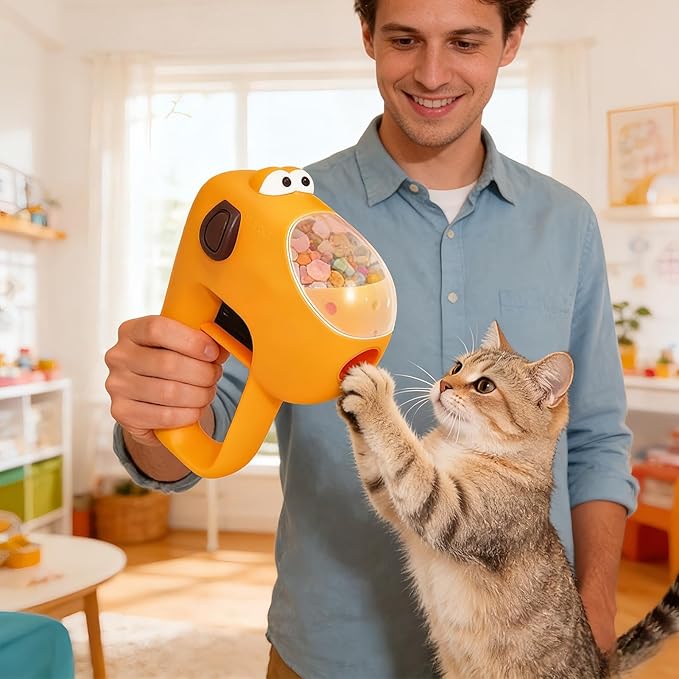Genérico Treat Dispenser Toy for Dogs - Safe Puzzle Snack Feeder - Pet Food Dispenser - for Pets Cats Puppies Dogs Indoor Outdoor