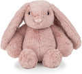 Best Pet Supplies Interactive Squeaky Dog Chew Toy, Ideal Dog Toys for Chewers, Small, Medium & Large Dogs, and Fetch Lovers - Bunny (Mauve), Small