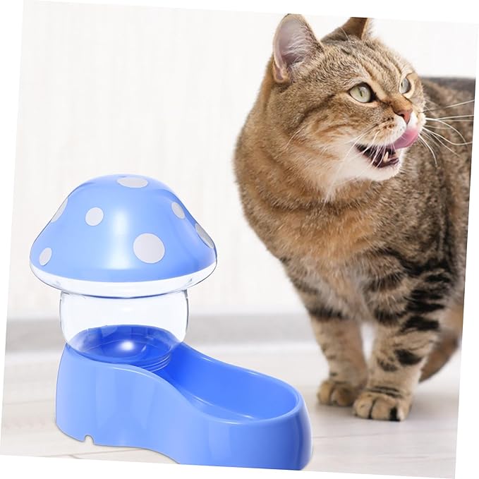 Totority Self Filling Dog Feeder Bowl Automatic Cat Feeder Dispenser Sturdy Material Pet Accessory
