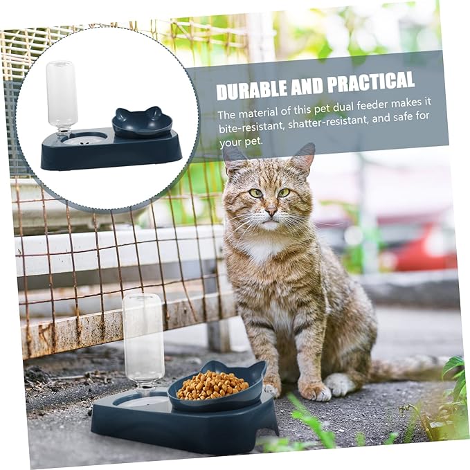 Milisten Pet Accessories Automatic Dog Water Dispenser Cat Fountain Non-Slip Feeder Bowl